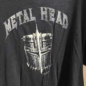 Medieval Times Black Metal Head T-Shirt XXL